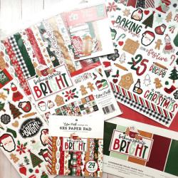 Echo Park Baking Spirits Bright Frames & Tags 34pz