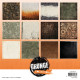 StudioLight Paper Pad Background Papers Grunge Design nr.243 20x20cm