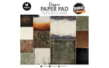 StudioLight Paper Pad Background Papers Grunge Design nr.243 20x20cm