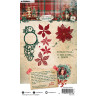 StudioLight Festive Nostalgia Cutting Die Poinsettias & Ice Swirl Frame n.904