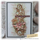 StudioLight Festive Nostalgia Cutting Die Poinsettias & Ice Swirl Frame n.904