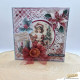 StudioLight Festive Nostalgia Cutting Die Poinsettias & Ice Swirl Frame n.904