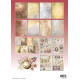 Studio Light Essentials Die-Cut Designer Paper Pad A4 Romantic Christmas nr.216