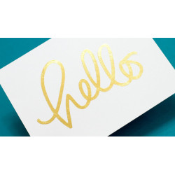 Deco Foil Transfer Sheets Red 5 fogli