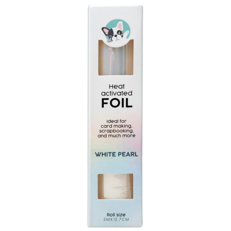 Studio Light White Pearl Heat Activated Foil