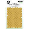 StudioLight Star Background Christmas Hot Foil Dies nr.07