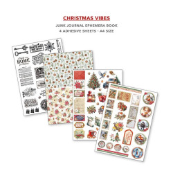 Ciao Bella CHRISTMAS VIBES A4 Junk Journal Ephemera Book 32pz