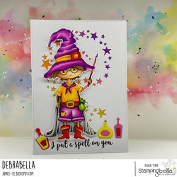 Stamping Bella LUNETTES ANGUS THE ALCHEMIST RUBBER STAMP