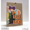 Stamping Bella ODDBALL WITCHY SISTAH 1 RUBBER STAMP