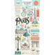 Carta Bella Paris Chipboard Accents