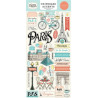 Carta Bella Paris Chipboard Accents