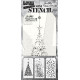 Stamper Anonymous Tim Holtz Layering Mini Stencil Set 62 3pezzi