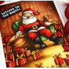 Stamper Anonymous Santa Visit Tim Holtz Cling Stamps