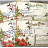 Stamper Anonymous Santa Visit Tim Holtz Cling Stamps