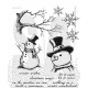  Stamper Anonymous Mr. Frostie Tim Holtz Cling Stamps