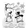  Stamper Anonymous Mr. Frostie Tim Holtz Cling Stamps