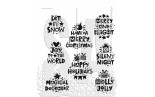 Stamper Anonymous Holiday Whatnots Tim Holtz Cling Stamps