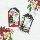 Carta Bella A Vintage Christmas Element Stickers