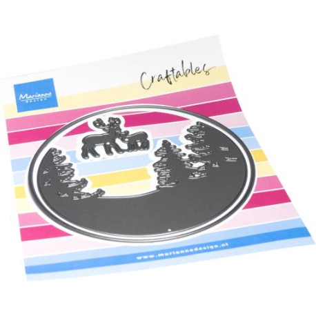 Marianne Design Craftables Silhouette Winter Scenery