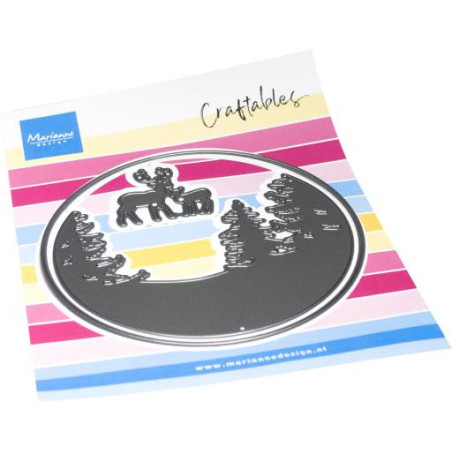 Marianne Design Craftables Silhouette Winter Scenery