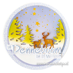 Marianne Design Craftables Silhouette Winter Scenery