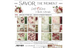 Craft o' Clock Savor the Moment Paper COLLECTION and BASIC designs Set 20x20cm 24fg