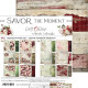 Craft o' Clock Savor the Moment Paper COLLECTION and BASIC designs Set 20x20cm 24fg