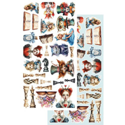Alchemy of Art Alice Extras to Cut 15x30,5cm