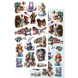 Alchemy of Art Alice Extras to Cut 15x30,5cm