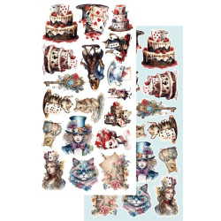 Alchemy of Art Alice Extras to Cut 15x30,5cm