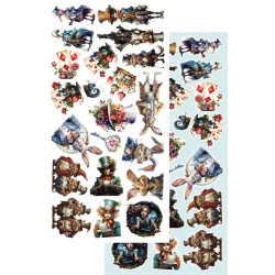 Alchemy of Art Alice Extras to Cut 15x30,5cm