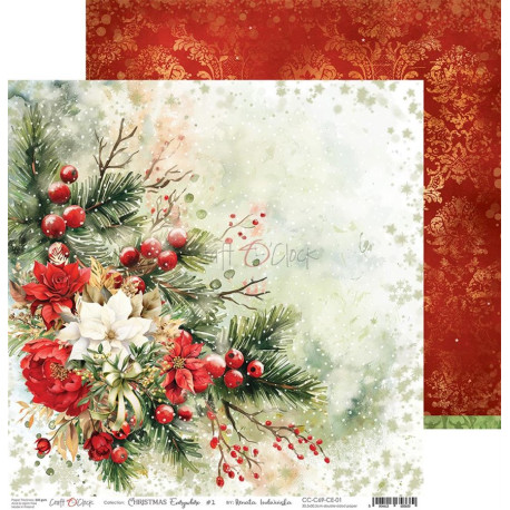 Craft o' Clock Christmas Everywhere FOGLIO 01 30x30cm