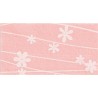 Pannolenci Stampato Rosa Righe e Fiori
