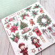 LemonCraft Christmas Magic Elements Paper Pad 20x20cm