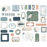 Carta Bella Winter Wonderland Ephemera 33pz