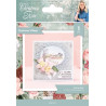 Crafter's Companion Christmas Rose Clear Stamp Christmas Village