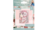 Crafter's Companion Christmas Rose Clear Stamp Christmas Wishes