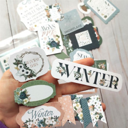 Carta Bella Winter Wonderland Ephemera 33pz