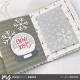 MODASCRAP PAPER PACK TRADITIONAL CHRISTMAS 15x30cm