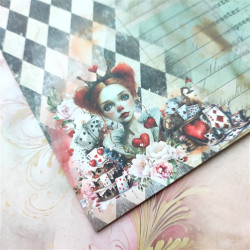 Alchemy of Art Alice Paper Collection Set 20x20cm 12fg