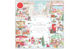 Craft Consortium Christmas Market Paper Pad 15x15cm