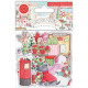 Craft Consortium Christmas Market Chipboard Ephemera 30pz