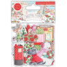 Craft Consortium Christmas Market Chipboard Ephemera 30pz