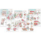 Craft Consortium Christmas Market 3D Decoupage Set