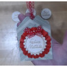 YupplaCraft Legnetti BOLLINI "BUONE FESTE"