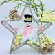 Spellbinders Felt Snowman Star Etched Dies