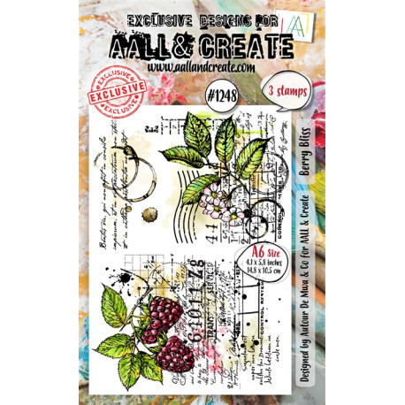 AALL & Create Stamp Set A6 1248 Berry Bliss