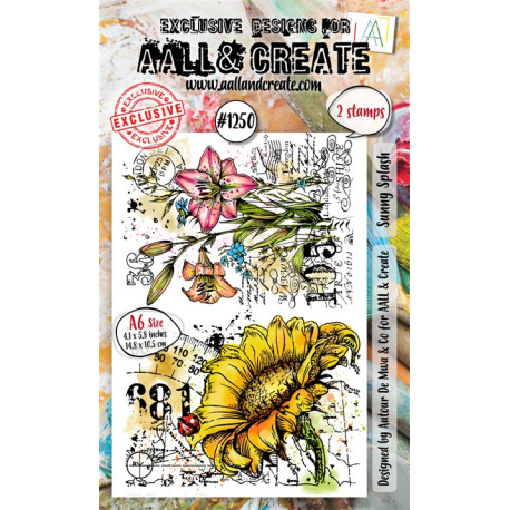 AALL & Create Stamp Set A6 1250 Sunny Splash