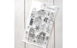 Mes P'tits Ciseaux Hiver Cosy Clear Stamp