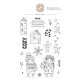 Mes P'tits Ciseaux Hiver Cosy Clear Stamp